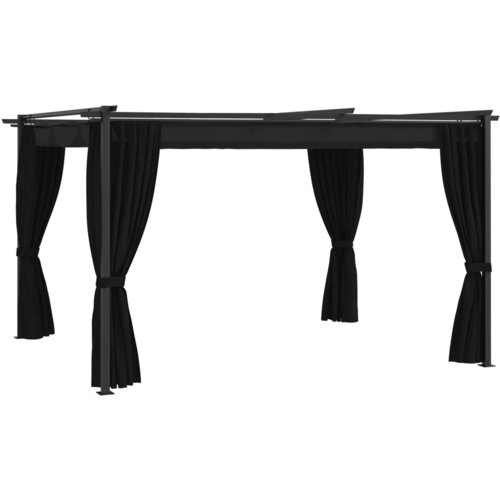vidaXL Paviljon 4x3 m antraciten Cene