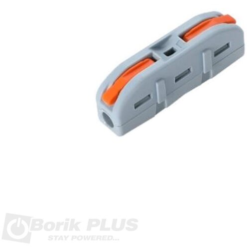 Conext HT electric WAGO klema 1 in 1 out sa polugom NARANDŽASTA, 5 kom Slike