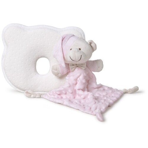 Interbaby jastuk + tje&amp;scaron;ilica Teddy pink Slike