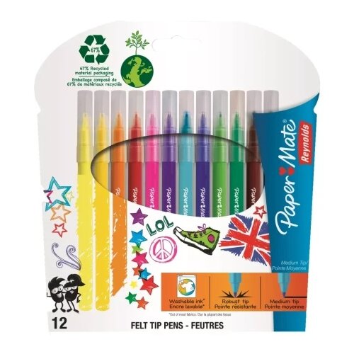 Paper Mate Papermate flomasteri medium tip 1/12 ( s1850460 ) Cene