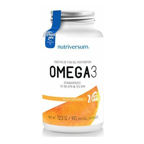 NUTRIVERSUM omega 1000 mg - 90 gelkapsula Slike