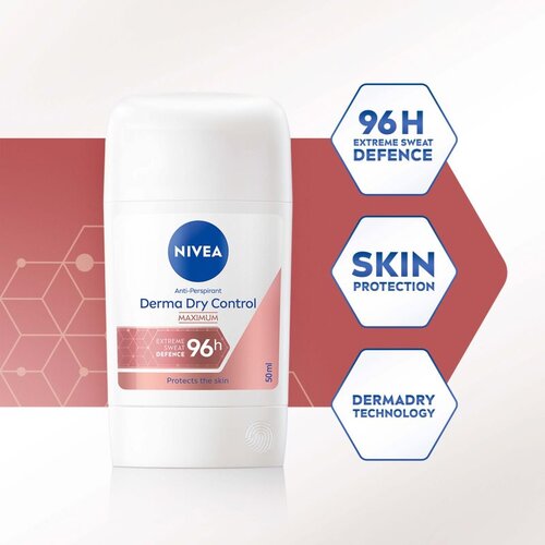 Nivea Derma Dry Control trdi antiperspirant 50 ml Slike