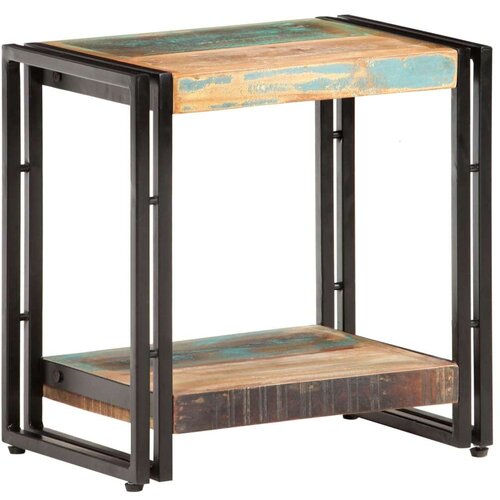 VidaXL Bočni stolić 40 x 30 x 40 cm od masivnog obnovljenog drva Slike
