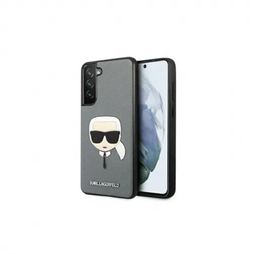 Karl Lagerfeld KLHCS21FSAKHSL za samsung galaxy S21 fe G990 siva zaščita - karls head Cene