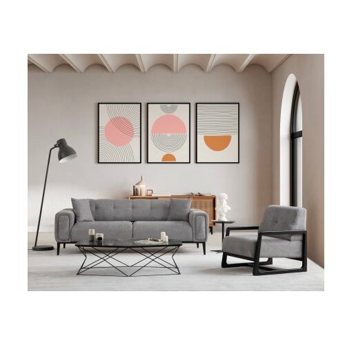 Atelier Del Sofa sofa trosed athena 3 seater light grey Slike