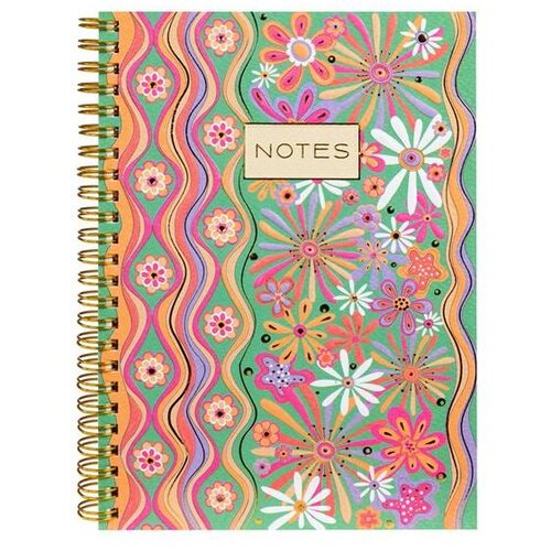 Goldbuch spiralna bilježnica na crte A5 Good Vibes Flower Cijene