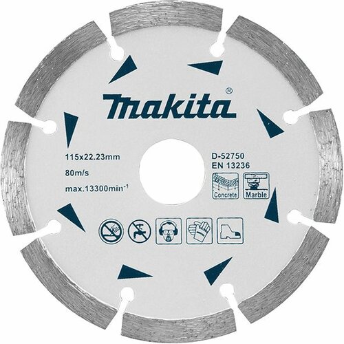Makita D-52750 Dijamantski segmentni list 115/22,23 mm Slike