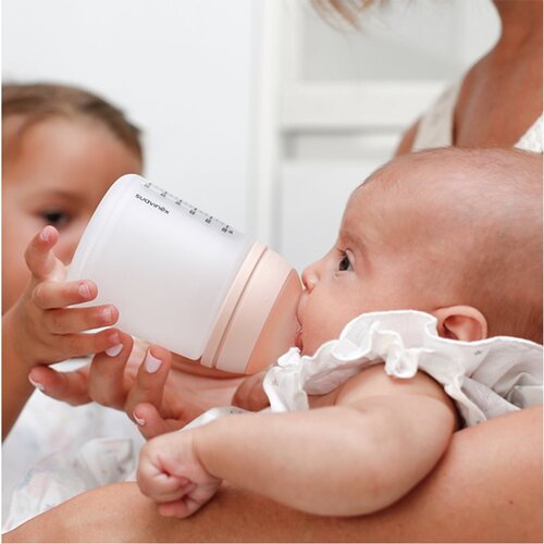 Suavinex Zero Zero Anti-colic Bottle steklenička za dojenčke A Adaptable Flow 0 m+ 180 ml Slike