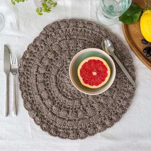 Rex London Podmetač od mje&amp;scaron;avine pamuka &amp;oslash; 35 cm Crochet &amp;ndash; Slike