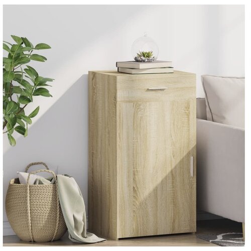 vidaXL Komoda boja hrasta sonome 50 x 42 5 x 93 cm konstruirano drvo Cijene