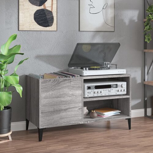 vidaXL Ormarić za ploče boja hrasta 84,5x38x48 cm konstruirano drvo Cijene