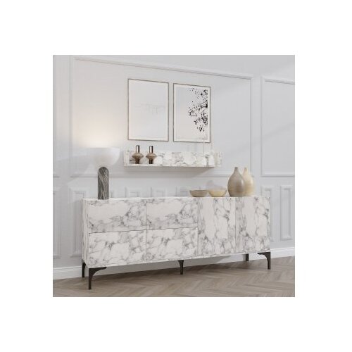 Hanah home komoda stella carrara marble Cene