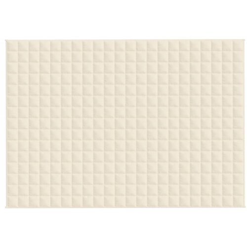  Te&amp;scaron;ka deka svijetla krem 155x220 cm 11 kg od tkanine Slike