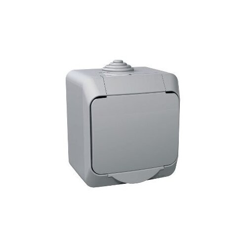 Prekidač 1P IP44 siva CEDAR Cijene