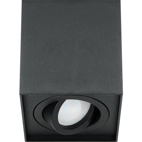  CAROLIN DOWNLIGHTER KVADRATNI CRNI GU10 35W ORNO Slike