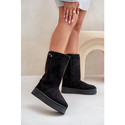 Big Star High Snow Boots On Platform Slike