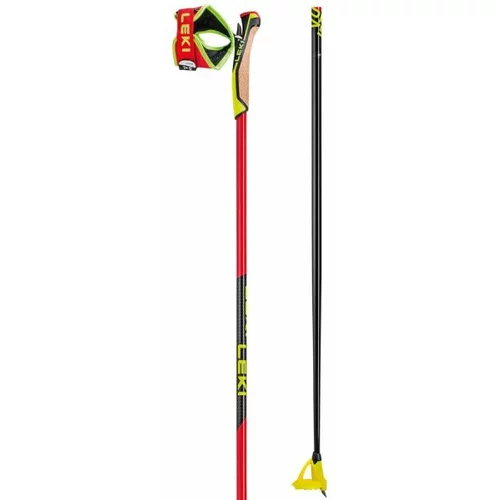 Leki PRC 750 Štapovi za skijaško trčanje, crvena, veličina