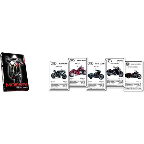 Grafoprint Games Dječje karte - Motori Slike