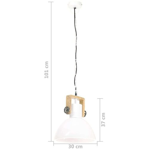  viseća svjetiljka 25 w bijela okrugla 30 cm E27 Slike