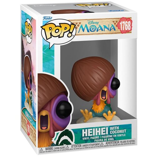Funko POP! Disney: Moana S3 - Hei Hei w/Coconut Slike
