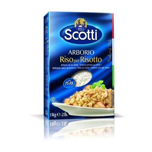 Riso Scotti ARBORIO Risotto riža 1 kg Slike