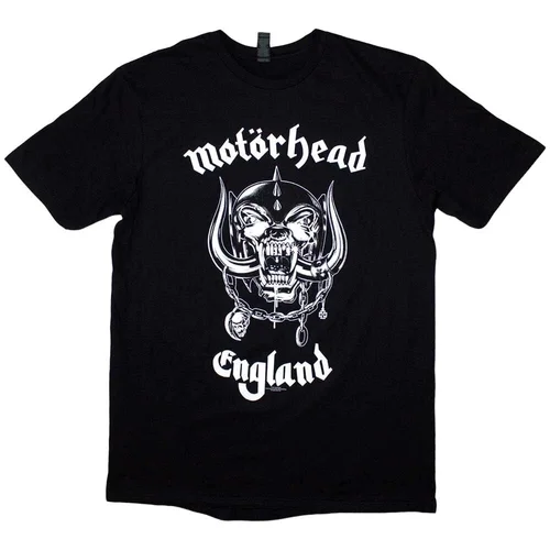 Motörhead Majica England (Back Print) Unisex Black M