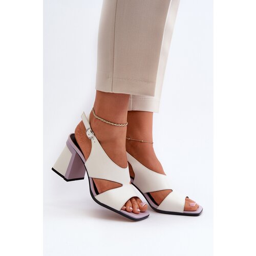S. BARSKI Women&amp;#039;s Sandals with White Stiletto Heel D&amp;amp;A Slike