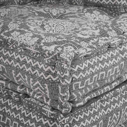  Modularna sofa Svjetlosiva 70 x 70 x 56 cm Tkanina Slike