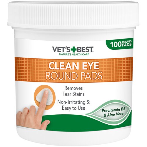 Vets Best ® Clean jastučići za oči za pse - 100 Pads Cene