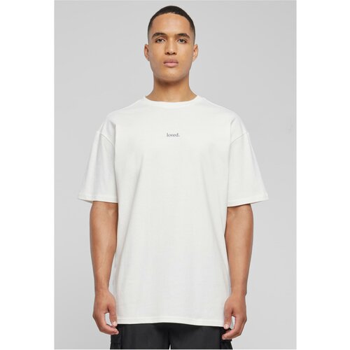 Merchcode Men's T-shirt Love Heavy Oversized - white Slike