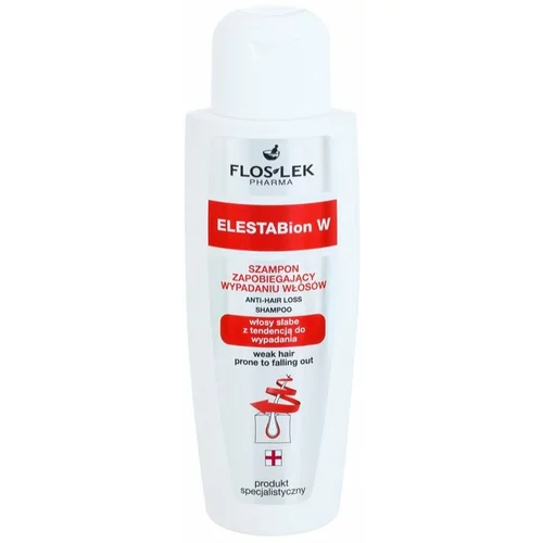 FlosLek Pharma ElestaBion W šampon za okrepitev las proti izpadanju las 200 ml