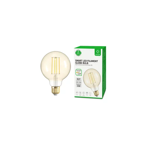 Woox Smart Home Filament design bulb LED žarulja - R5139 (E27, 4,9W, 470 Lumen, warmw2700K/coldw6500k, Wi-Fi, 15000h)