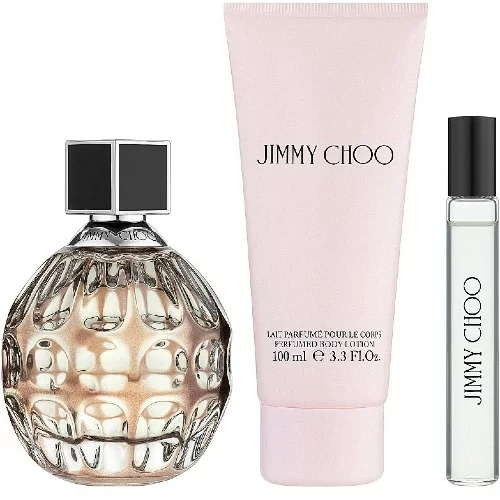 Jimmy Choo Set parfumska voda 100 ml + mleko za telo 100 ml + parfumska voda 7 ml za ženske