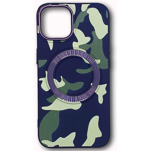 CAMO 13 SILIKON IPHONE PLAVA+ZELENA #6 Slike