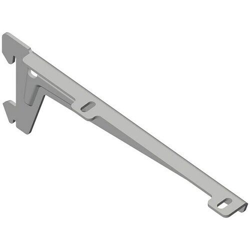 ELEMENT SYSTEM Kotni nosilec za polico (Dolžina: 18 cm, Bele barve/aluminij, Nosilnost: 55 kg, 1 kos) Cene