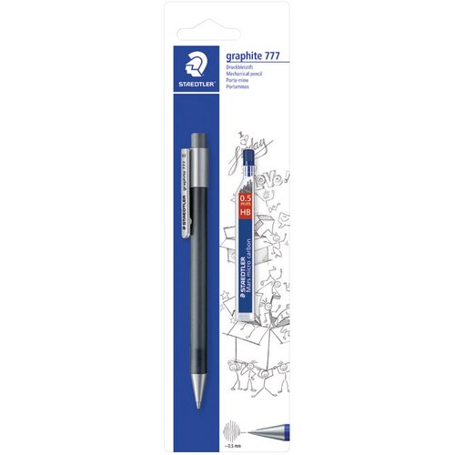  TEHNIČNA 0,5 MM GRAPHITE PLUS MINE STAEDTLER 7775SBK25D BLISTER Slike