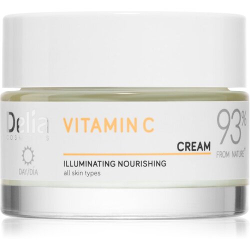 Delia Cosmetics Vitamin C posvjetljujuća dnevna krema s vitaminom C 50 ml Slike