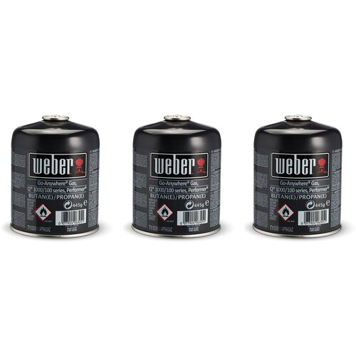 Weber Gas-Kartusche 3er-Pack, 17669 Cene