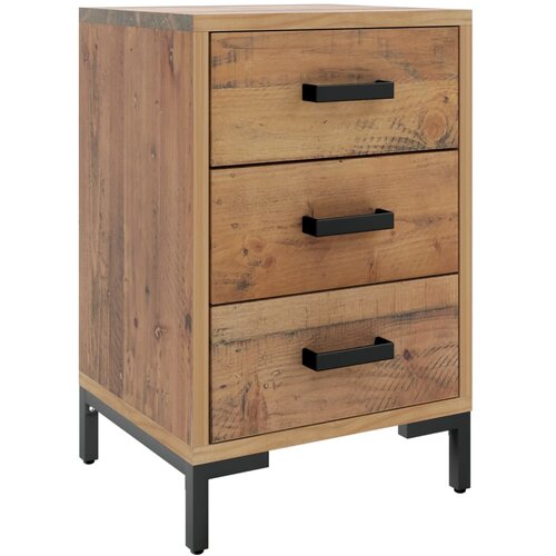 Maison Chic Nočna omarica - Nočna miza rjava 40x30x55 cm trdna reciklirana borovina, (21688324) Cene