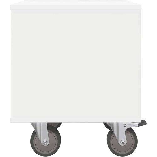  Noćni ormarić 2 pcs Bijelo 40 5 x 40 x 48 cm Konstruirano drvo Slike
