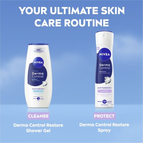 Nivea Derma Control Restore antiperspirant u spreju za osjetljivu kožu 150 ml Slike