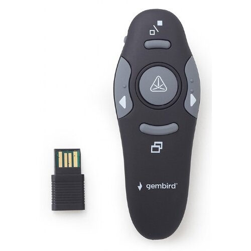 Gembird WP-L-11 remote control IR Wireless Projection screen Press buttons Cijene