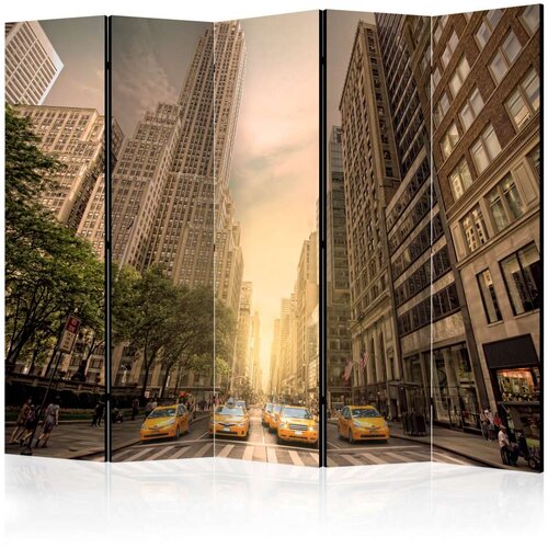  Paravan u 5 dijelova - In the shadow of skyscrapers II [Room Dividers] 225x172 Slike