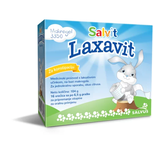 Salvit Laxavit, odvajalni prašek za otroke