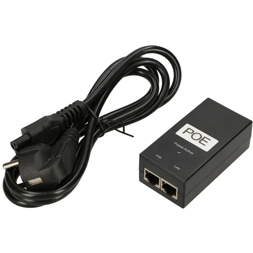 Extralink POE-48-24W-G adapter s priloženim AC kablom, (21122379)