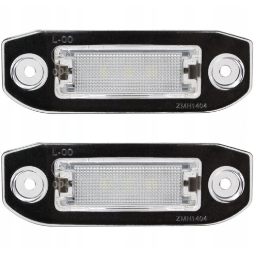 Co2 KOMPLET LUČI LED ZA OSVETLITEV REGISTRSKE TABLICE, AUTOTUNE, ZA VOLVO C30, VOLVO S40 II, VOLVO S60 II, VOLVO S80 I, VOLVO S80 II, VOLVO V50, VOLVO V70 II, VOLVO V70 III, VOLVO XC60, VOLVO XC, (21748448) Slike