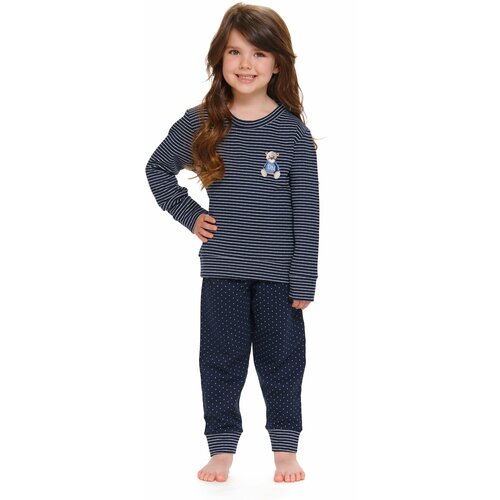 Doctor Nap kids's pyjamas PDG.5255 navy blue Cene