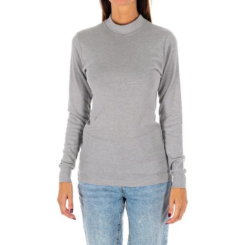 Kisses&amp;amp;Love Majice z dolgimi rokavi 1625-M-GRIS Siva Slike