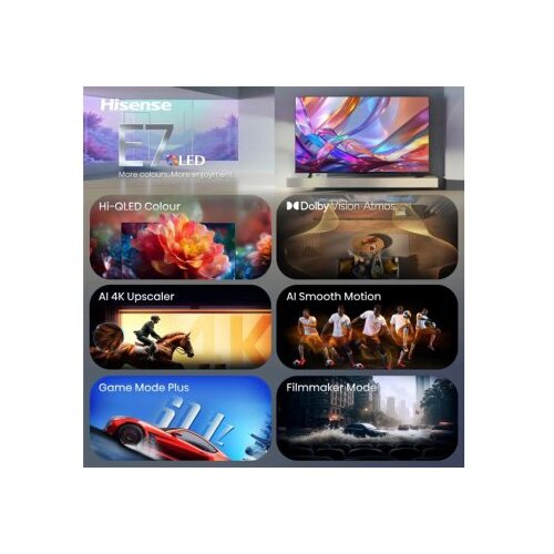 Hisense 55 inča 55E7S hi-qled 4K uhd smart tv Slike