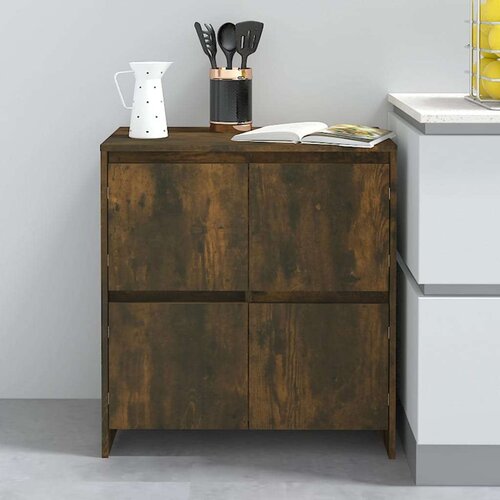  Komoda boja dimljenog hrasta 70 x 41 x 75 cm od iverice Cijene